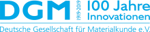 Deutsche Gesellschaft für Materialkunde Deutsche Gesellschaft für Materialkunde