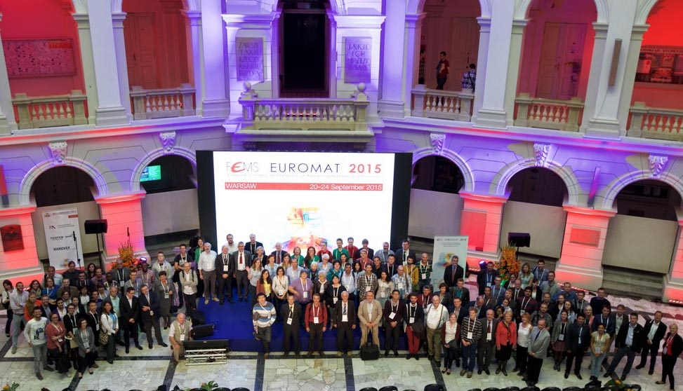 Delegates at Euromat 2015 in Warsaw