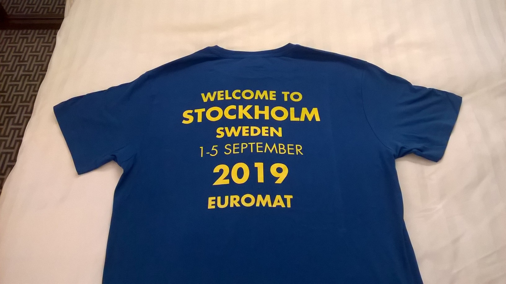 EUROMAT 2019 T-shirt